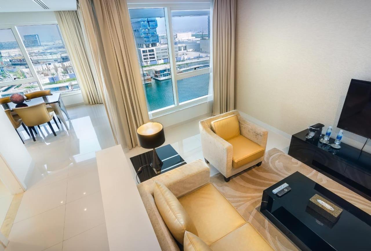 Waterfront Downtown- Damac Maison Canal View Dubaj Zewnętrze zdjęcie