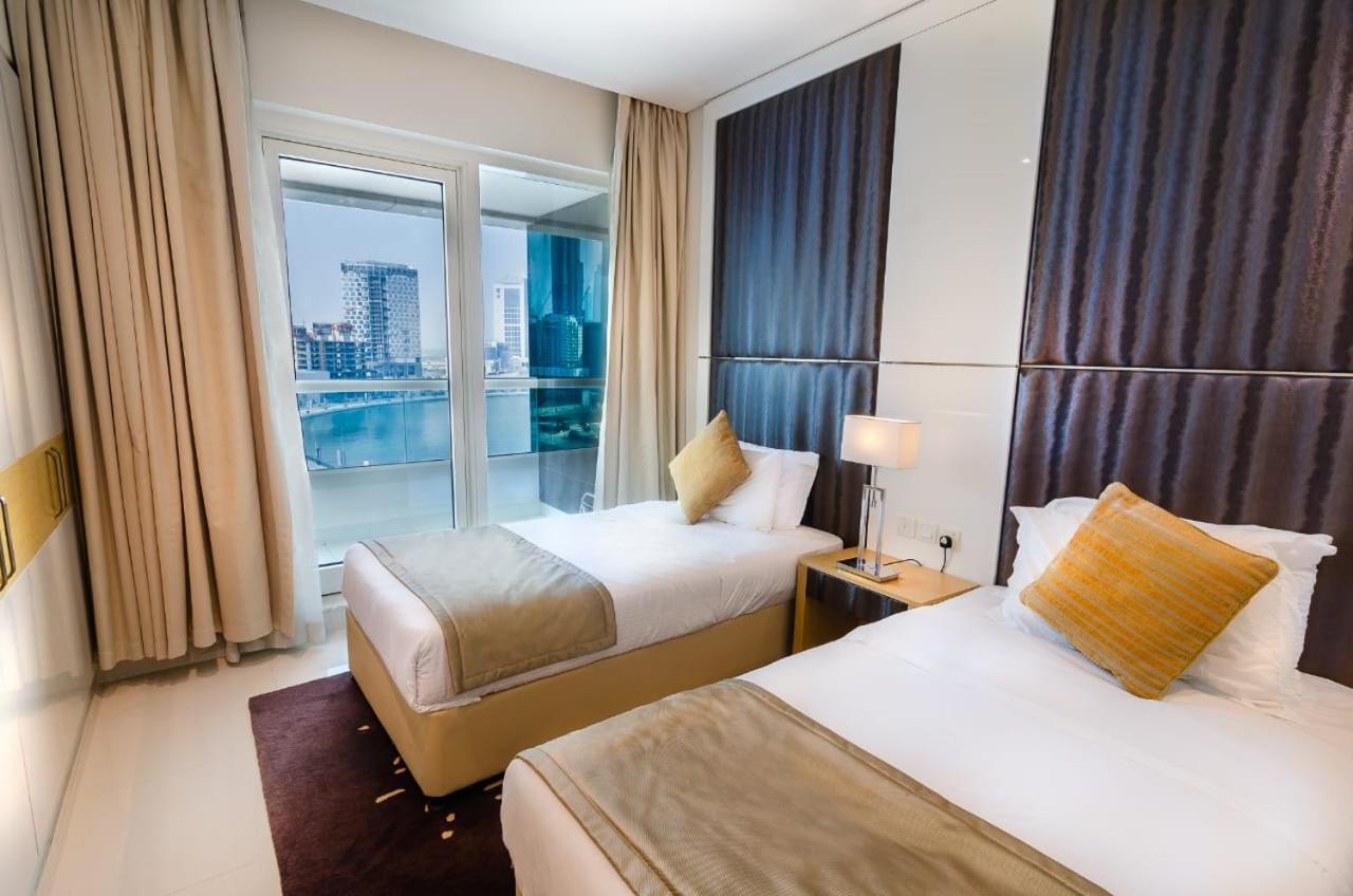 Waterfront Downtown- Damac Maison Canal View Dubaj Zewnętrze zdjęcie