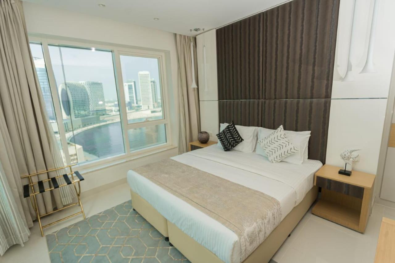 Waterfront Downtown- Damac Maison Canal View Dubaj Zewnętrze zdjęcie