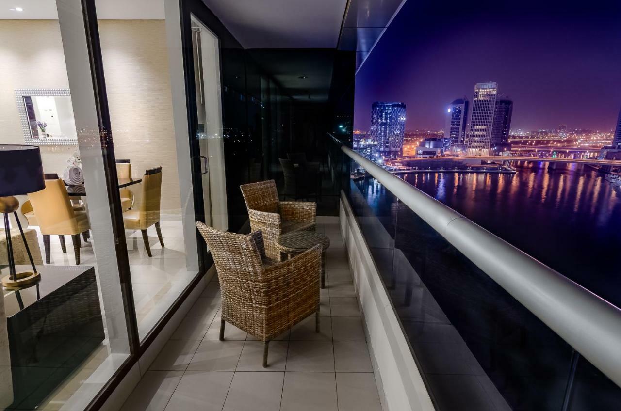 Waterfront Downtown- Damac Maison Canal View Dubaj Zewnętrze zdjęcie