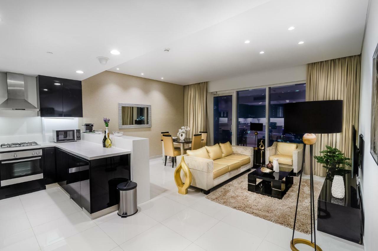 Waterfront Downtown- Damac Maison Canal View Dubaj Zewnętrze zdjęcie