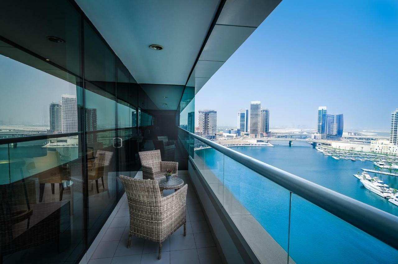 Waterfront Downtown- Damac Maison Canal View Dubaj Zewnętrze zdjęcie