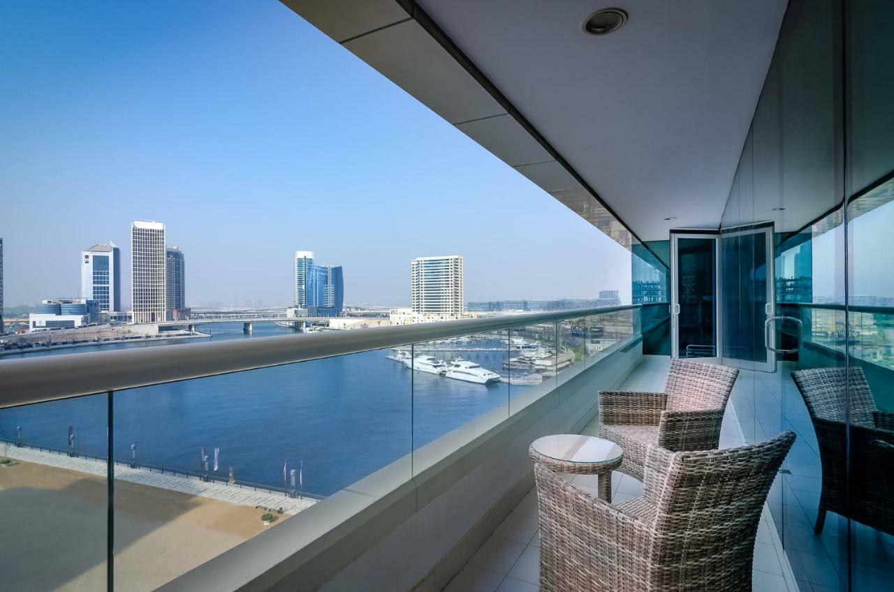 Waterfront Downtown- Damac Maison Canal View Dubaj Zewnętrze zdjęcie